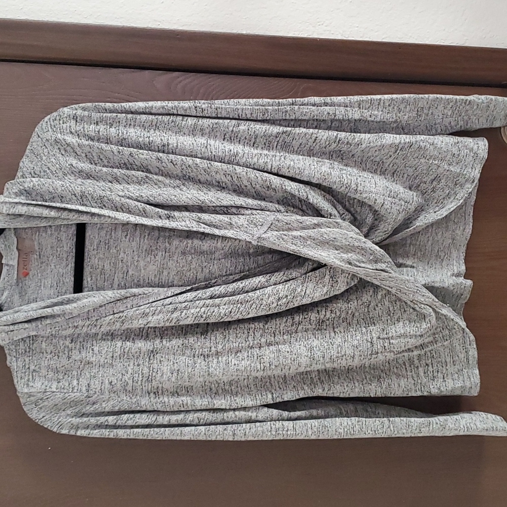 Zella wrap sweatshirt